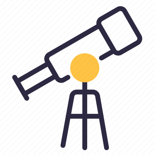 Telescope, hobby, observation, science, astronomy icon - Download on Iconfinder