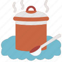 cooking, kitchen, boil, restaurant, pot