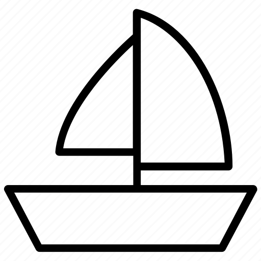 Fishing, sailboat, sailing, sailing hobby, ship icon - Download on Iconfinder