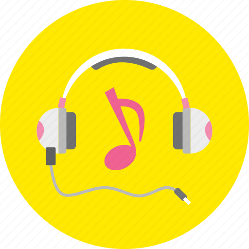 Listening, music, headphones, note, player, sound, volume icon - Download on Iconfinder