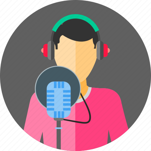 Singing, artist, microphone, music, play, player, volume icon - Download on Iconfinder