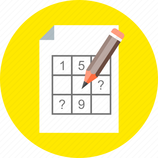 Sudoku, calculate, counting, crosswords, numbers icon - Download on Iconfinder