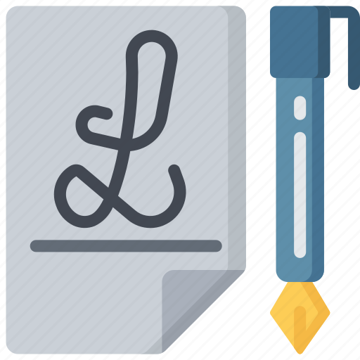 Activities, calligraphy, hobbies, pastime, writing icon - Download on Iconfinder