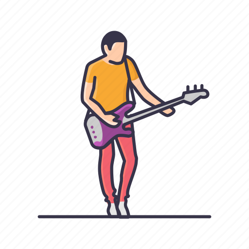 Activity, classes, guitar, hobbies, learning, leisure, music icon - Download on Iconfinder