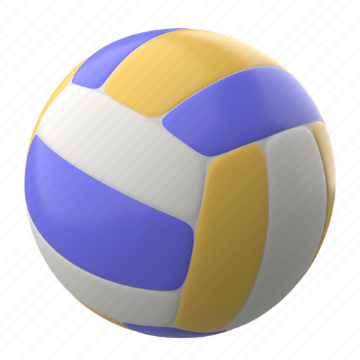 Sports, volleyball, ball, sport, activity, hobby, fitness 3D illustration - Download on Iconfinder