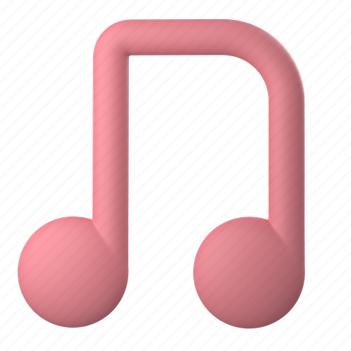 Music, media, multimedia, sound, audio, musical, note 3D illustration - Download on Iconfinder