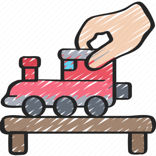 Activities, hobbies, model, pastime, trains icon - Download on Iconfinder