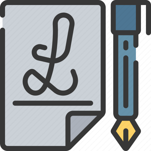 Activities, calligraphy, hobbies, pastime, writing icon - Download on Iconfinder