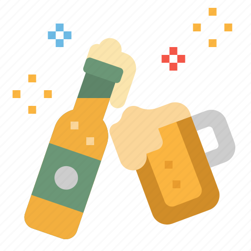 Alcohol, beer, bottle, glass, party icon - Download on Iconfinder