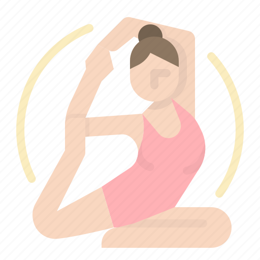 Exercise, meditation, relaxing, sports, yoga icon - Download on Iconfinder