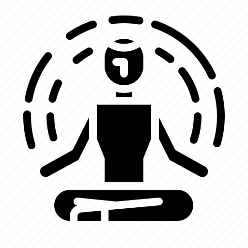 Exercise, meditation, relaxing, yoga icon - Download on Iconfinder