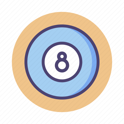 8 ball, billiards, pool, snooker icon - Download on Iconfinder