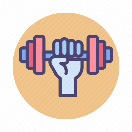 Bodybuilding, building, dumbbell, exercise, gym, training icon - Download on Iconfinder