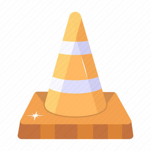 Safety cone, traffic cone, training cone, sports cone, construction cone icon - Download on Iconfinder