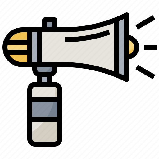 Announcement, bull, horn, loud, speaker, tools, utensils icon - Download on Iconfinder