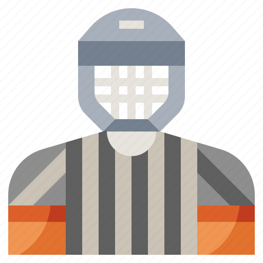 Avatar, competition, hockey, referee, sports, sporty, user icon - Download on Iconfinder