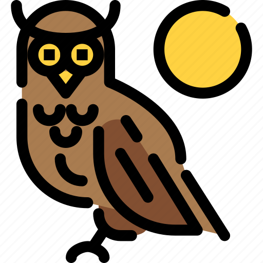 Animal, hokkaido, night, owl, wild icon - Download on Iconfinder