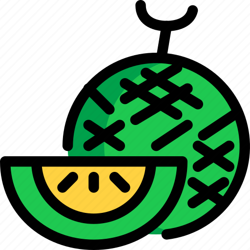 Food, fruit, hokkaido, melon icon - Download on Iconfinder