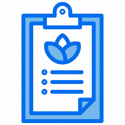 Clipboard, grow, paper, plant, task icon - Download on Iconfinder