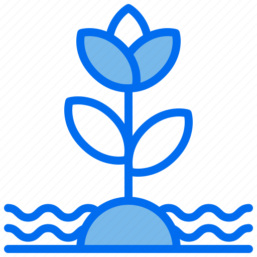 Ecology, flower, grow, plant, water icon - Download on Iconfinder