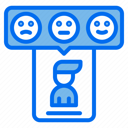 Avatar, feedback, marketing, phone, rating, review icon - Download on Iconfinder