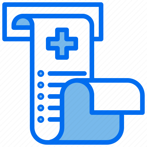Billing, hospital, invoice, medical, receipt icon - Download on Iconfinder