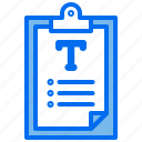 checklist, clipboard, document, paper, task