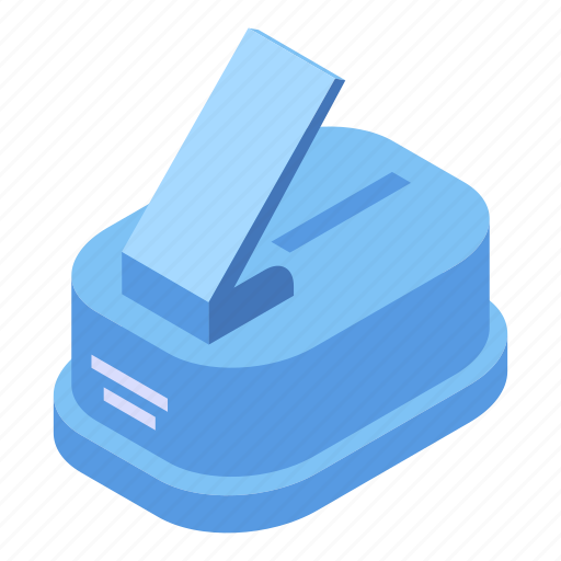 Business, cartoon, clip, hole, isometric, puncher, school icon - Download on Iconfinder