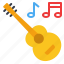 guitar, instrument, music, song, sound 