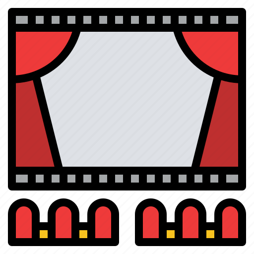 Cinema, entertainment, film, movie, theater icon - Download on Iconfinder