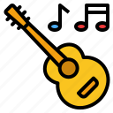 guitar, instrument, music, song, sound