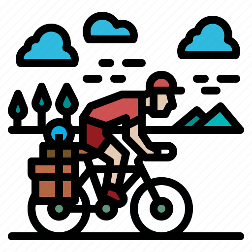 Bike, cycling, parks, travel, traveling icon - Download on Iconfinder