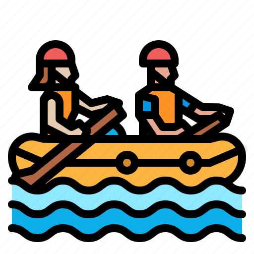 Canoe, competition, kayak, rafting, sports icon - Download on Iconfinder
