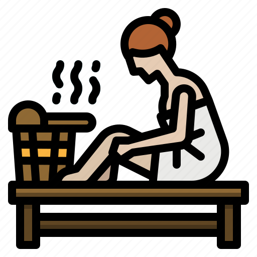 Relax, relaxin, sauna, spa, wellness icon - Download on Iconfinder