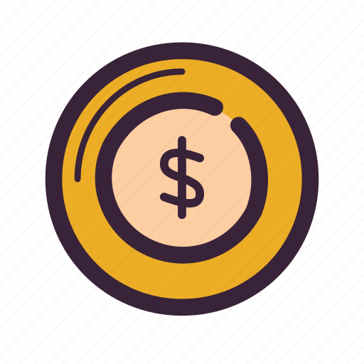 Coin, dollar, bank, currency, financial, payment icon - Download on Iconfinder