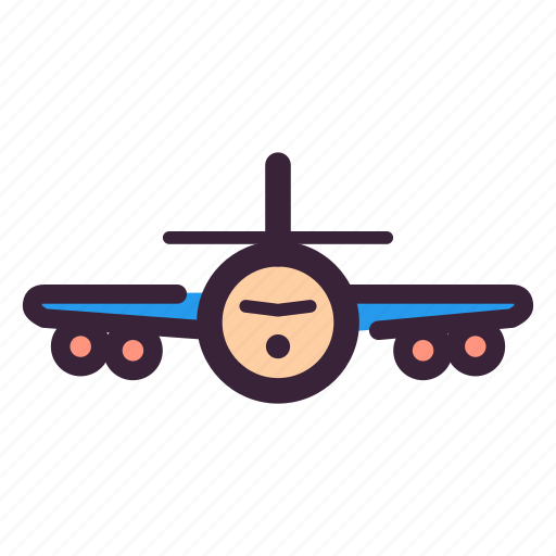 Fly, plane, airport, flight, jet, transportation icon - Download on Iconfinder