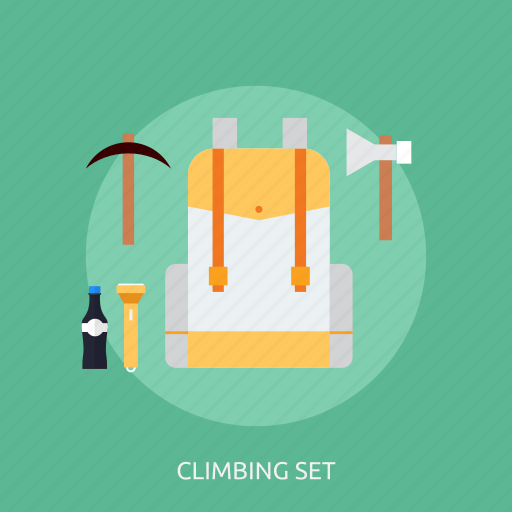 Climbing, holiday, recreations, set icon - Download on Iconfinder