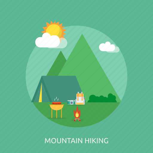 Hiking, holiday, mountain, recreations icon - Download on Iconfinder