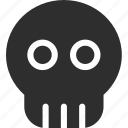 25px, iconspace, skull