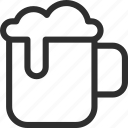 25px, beer, iconspace