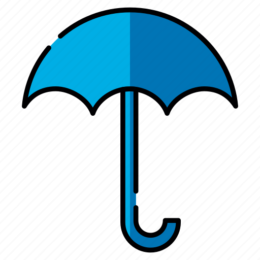 Nature, rain, raining, umbrella, water, weather icon - Download on Iconfinder