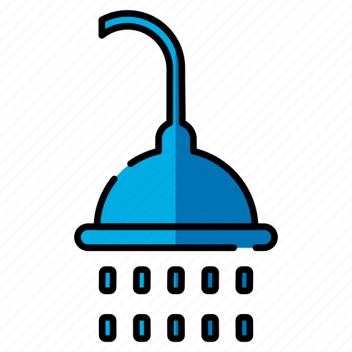 Bath, bathroom, pipe, shower, swimming, water icon - Download on Iconfinder