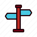 sign, arrow, direction, pointer, navigation, location, arrows