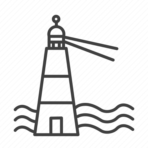 Lighthouse, holiday, vacation, beach, summer, tourism, travel icon - Download on Iconfinder