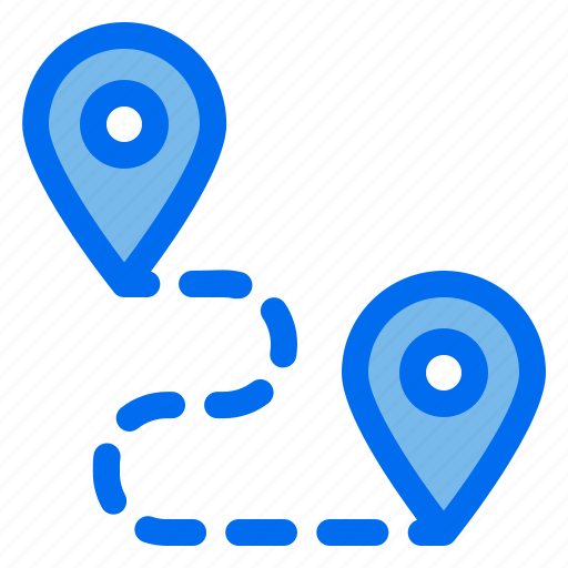 Route, holiday, location, navigation, marker icon - Download on Iconfinder