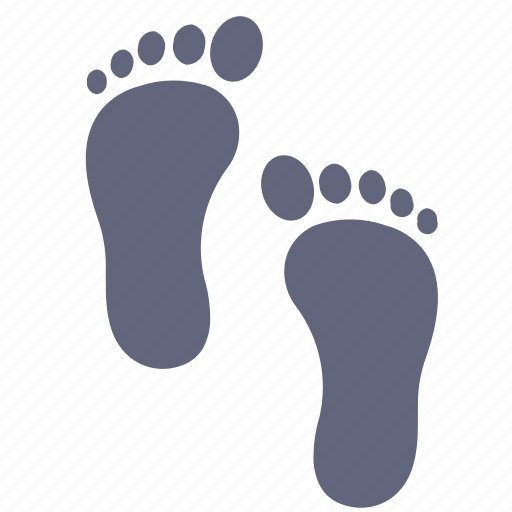 Barefoot, footprint, footstep, holiday icon - Download on Iconfinder