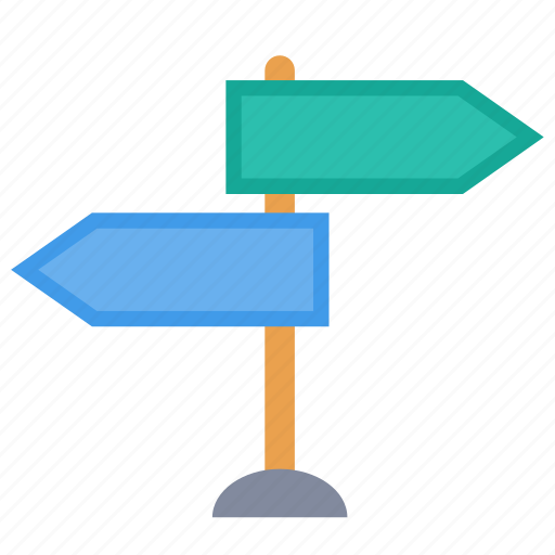 Direction, road, arrow, sign icon - Download on Iconfinder