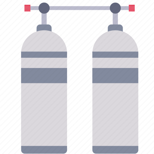 Oxygen, cylinder, tank, scuba icon - Download on Iconfinder