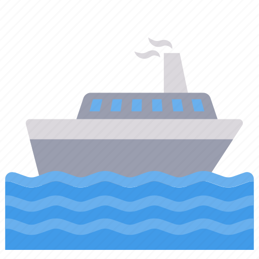 Ship, boat, water, sea icon - Download on Iconfinder