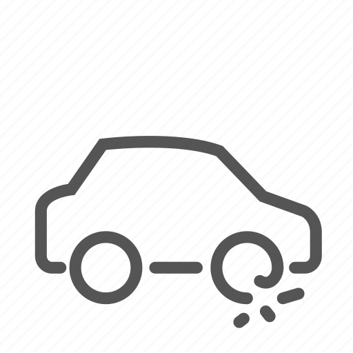 Break, car, damaged, down, flat, tire, tyre icon - Download on Iconfinder